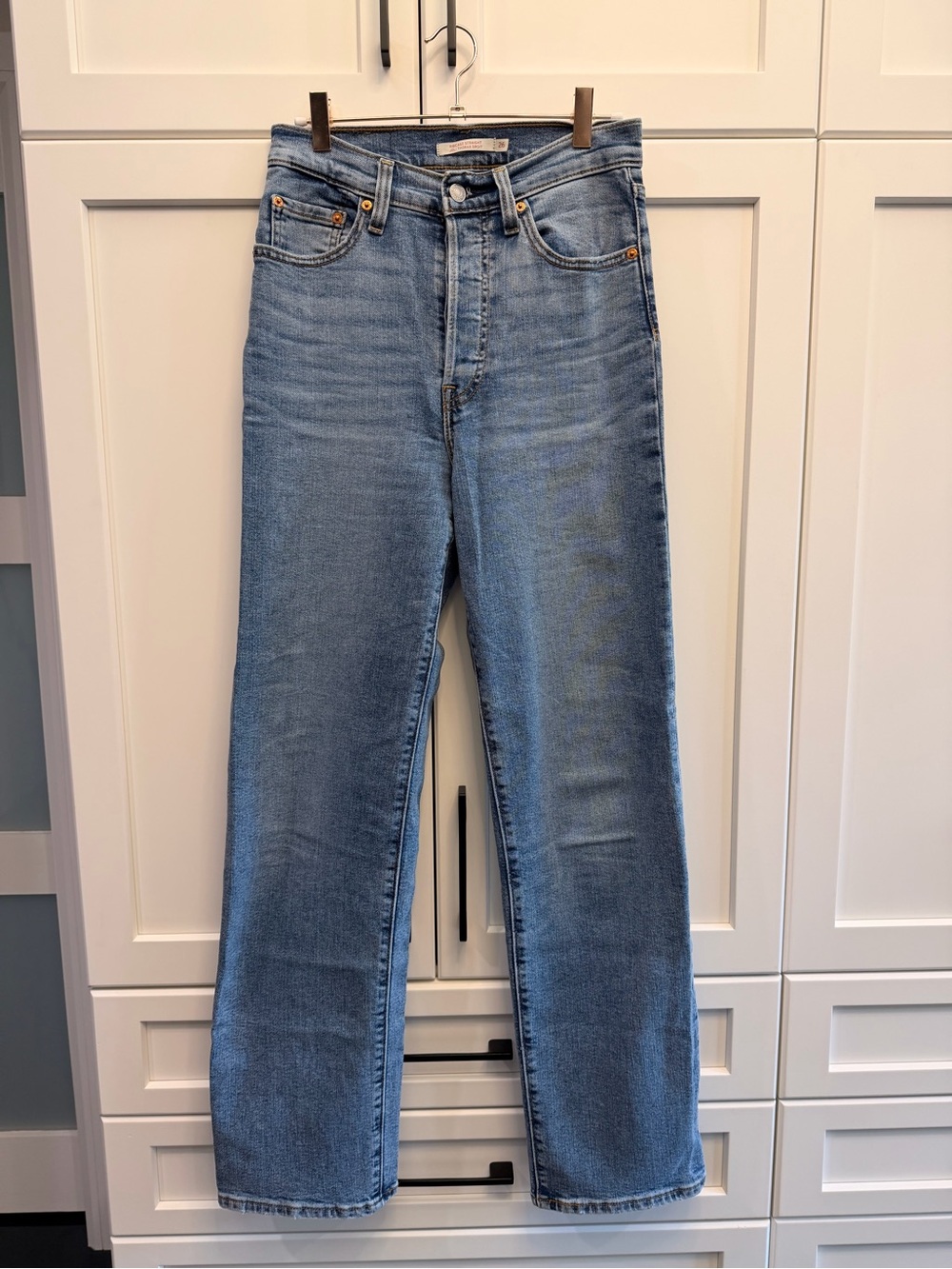 Levi's Ribcage Straight Women's Light Blue Straight-Leg Jeans